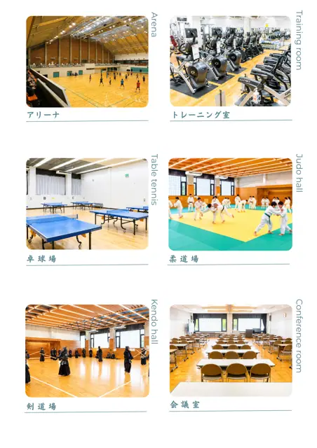 イーエスはなもも体育館（古河市イーエス中央運動公園 総合体育館） トレーニング室