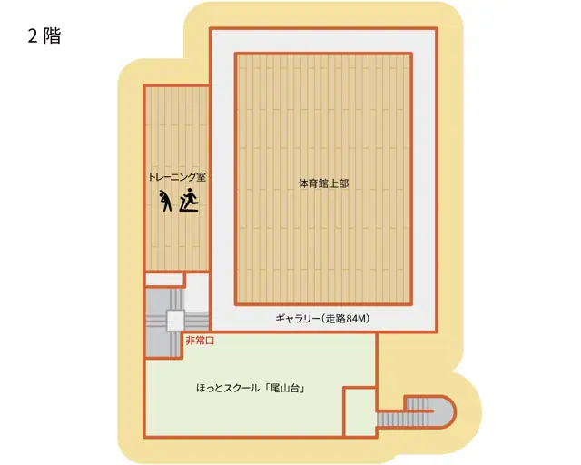 尾山台地域体育館 トレーニングルーム