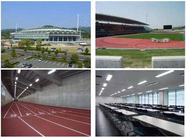 維新百年記念公園 維新みらいふスタジアム トレーニングルーム