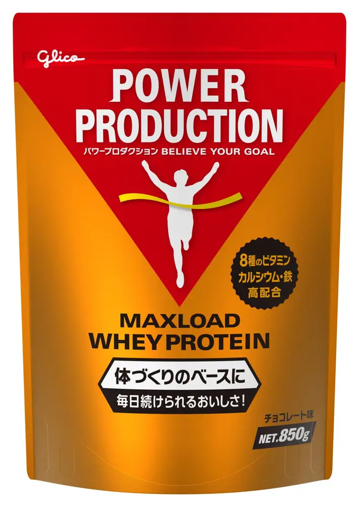 グリコ パワープロダクション マックスロードホエイプロテイン850g