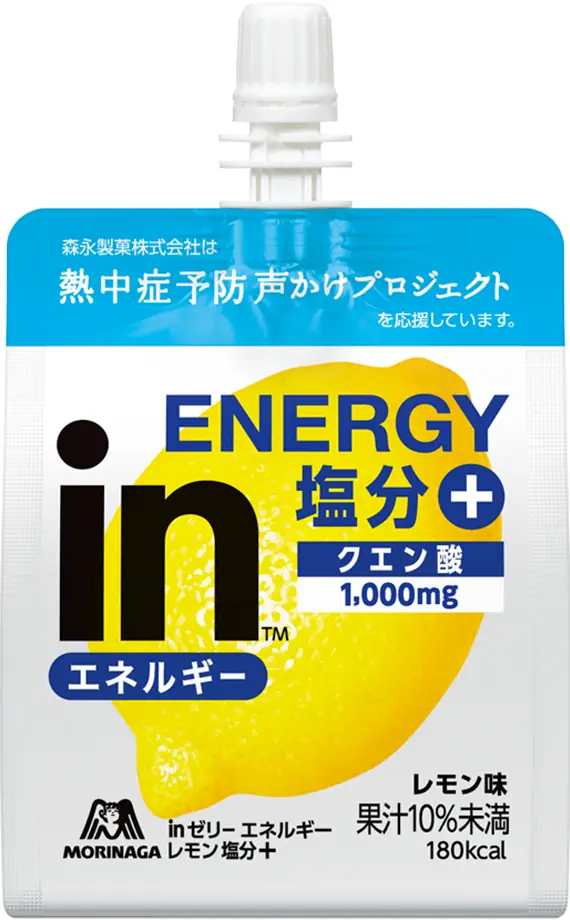 森永製菓 inゼリー エネルギーレモン塩分＋