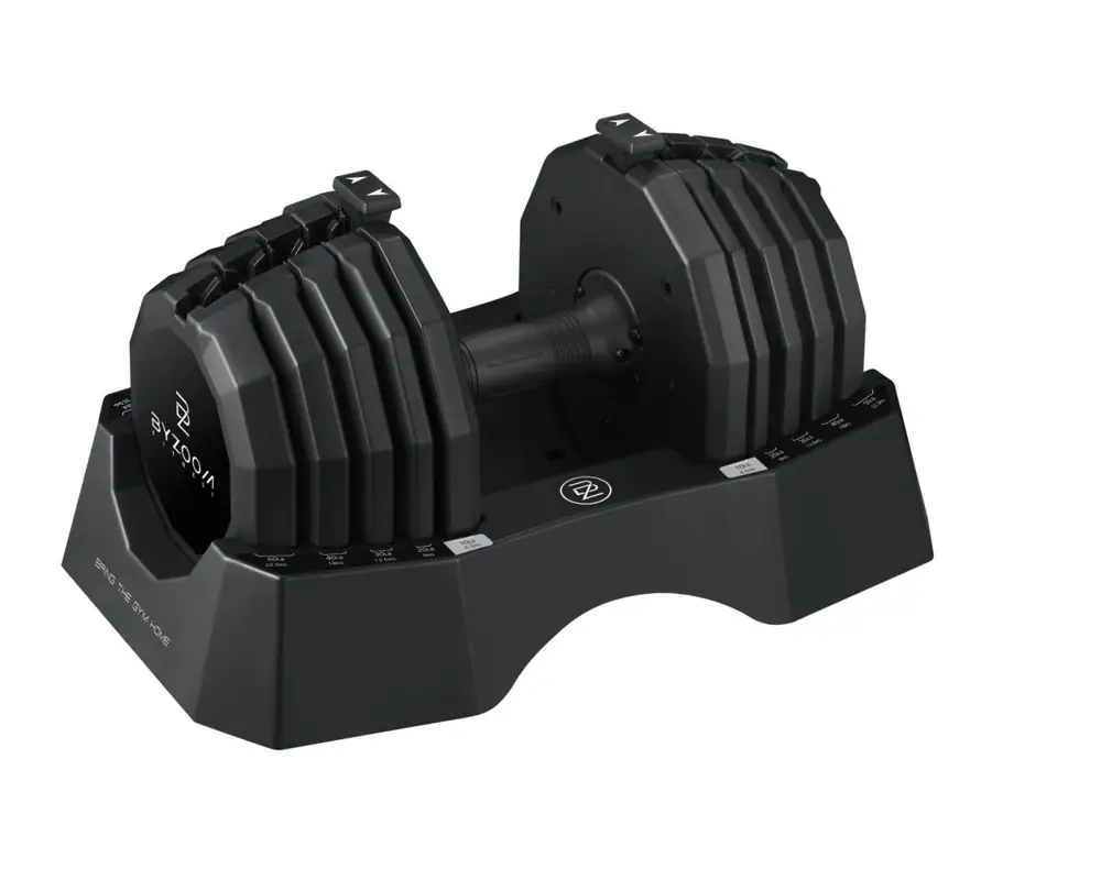 バイズーム フィットネス 可変式ダンベル 50LB(22.6kg)