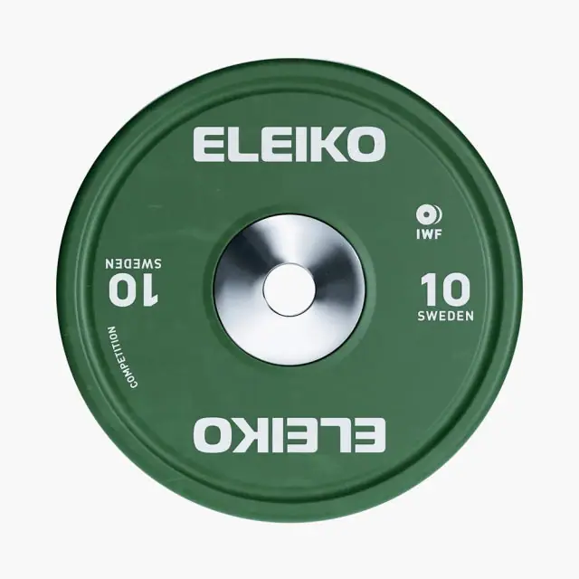 エレイコ ELEIKO ウェイトリフティングコンペティションプレート IWF公認品