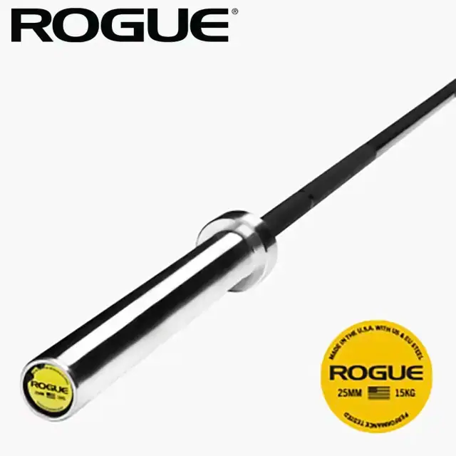 ローグ ROGUE 25MM ウィメンズトレーニングバー ブラックジンク